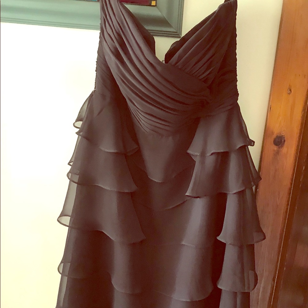 Chocolate brown dress